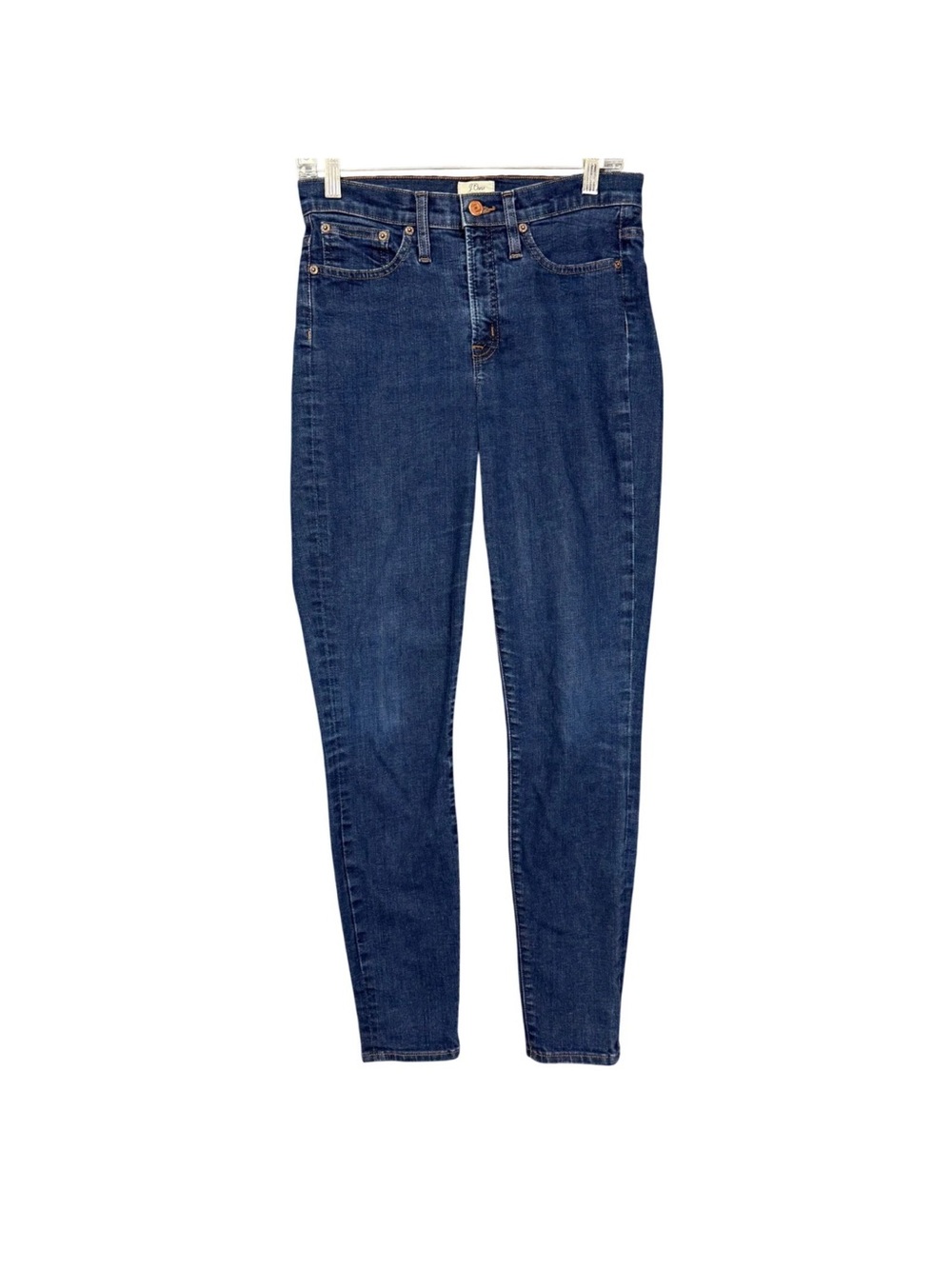 J. Crew Slim Skinny Jeans in Dark Blue Wash